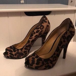 Nine West Leopard Stilettos
